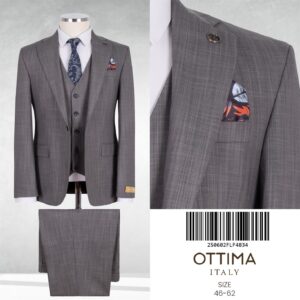 NEW OTTIMA SUIT – Modern Fit Luxury Suit for Men